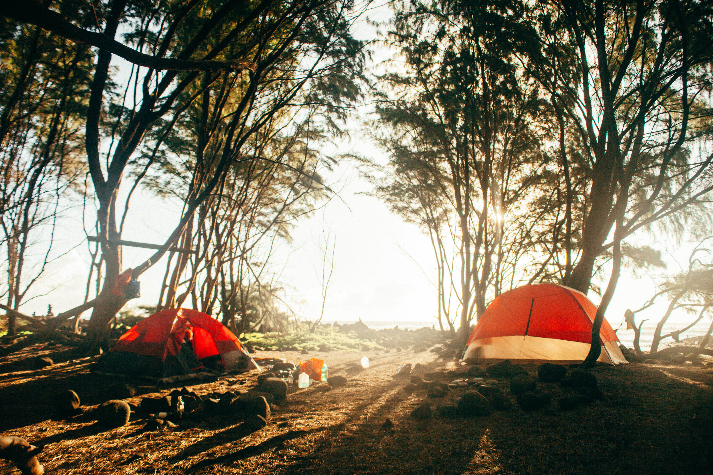 Camping Pololu Valley