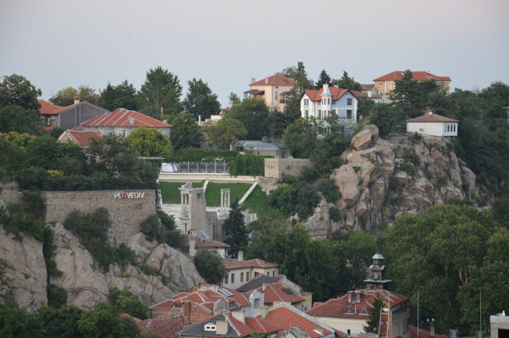 Stedentrip Plovdiv heuvels stad