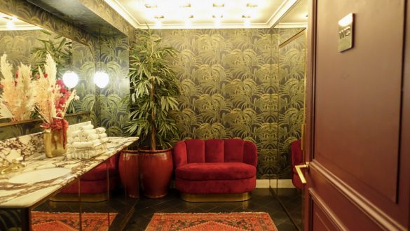 Parijs hotel particulier montmartre interieur toilet