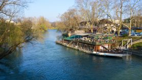 river in city banja luka